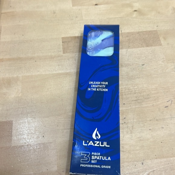 COPY - L’AZUL Pro Grade 3PC Silicone Spatula Set Pink Tie Die 3 Sizes High Heat… - Picture 5 of 5